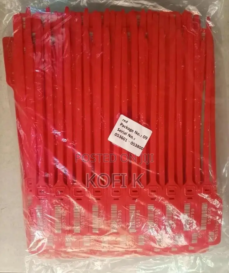 Security Seals, Cable Ties, And More