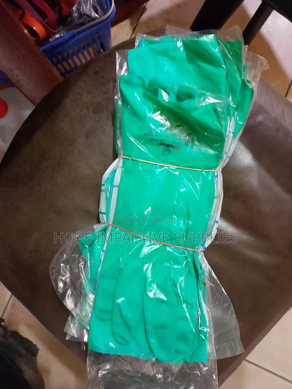 Chemical Nitrile Gloves.