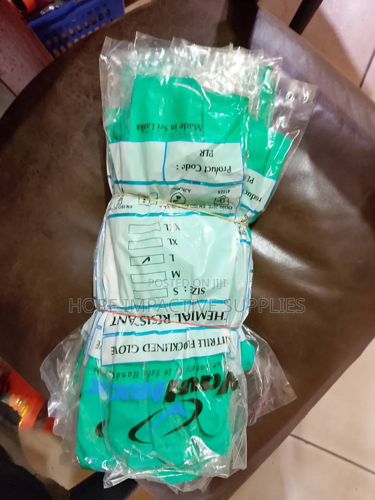 Chemical Nitrile Gloves.