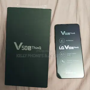 New LG V50S ThinQ 256 GB Black
