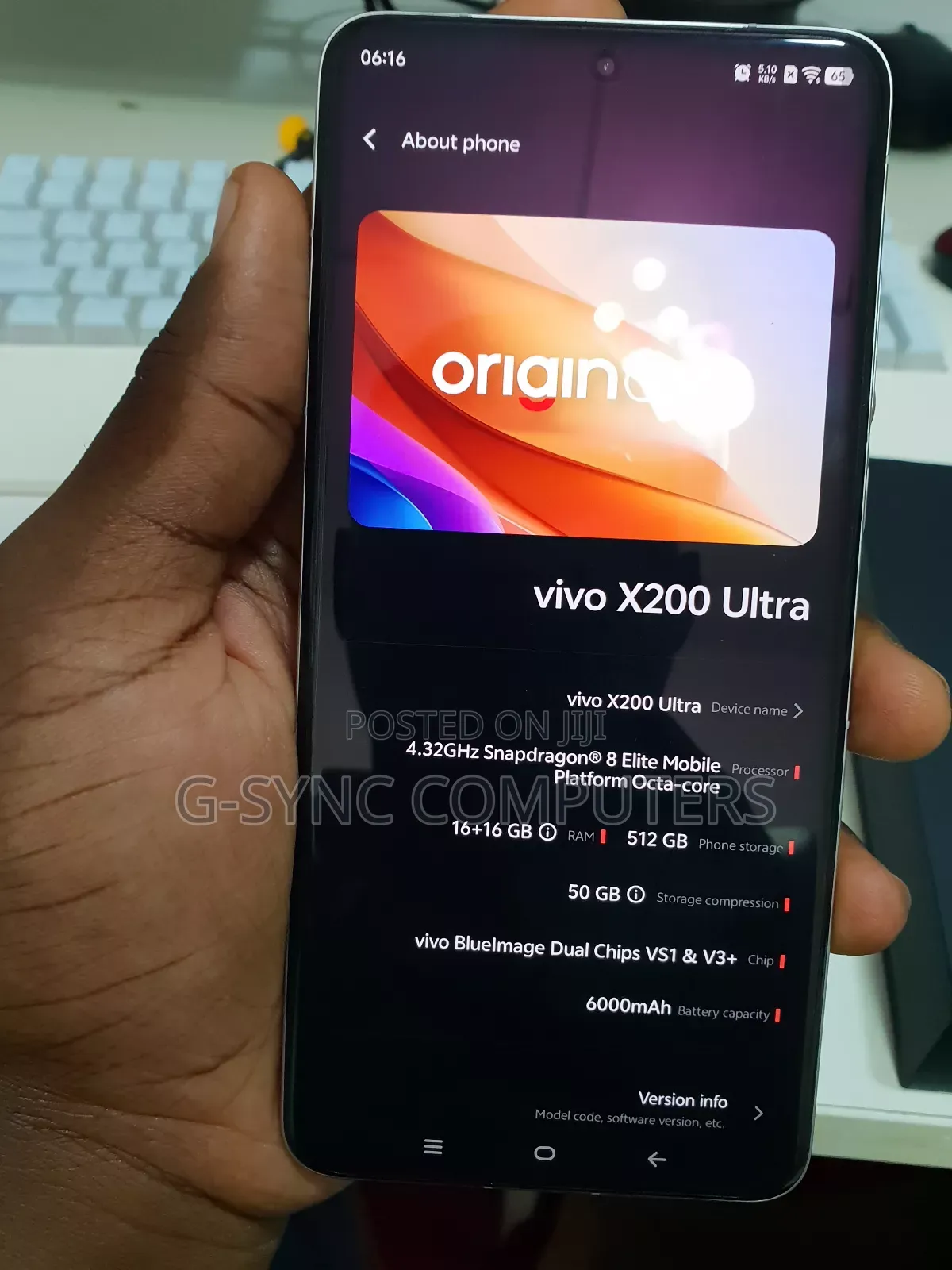 New Vivo X200 Pro 512 GB White