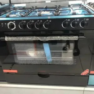 Nasco Large Gas Cooker (90*60) With 5 Burners, Oven & Grill
