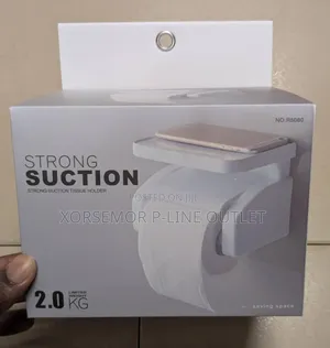Toilet Tissue Stand With Phone Holder