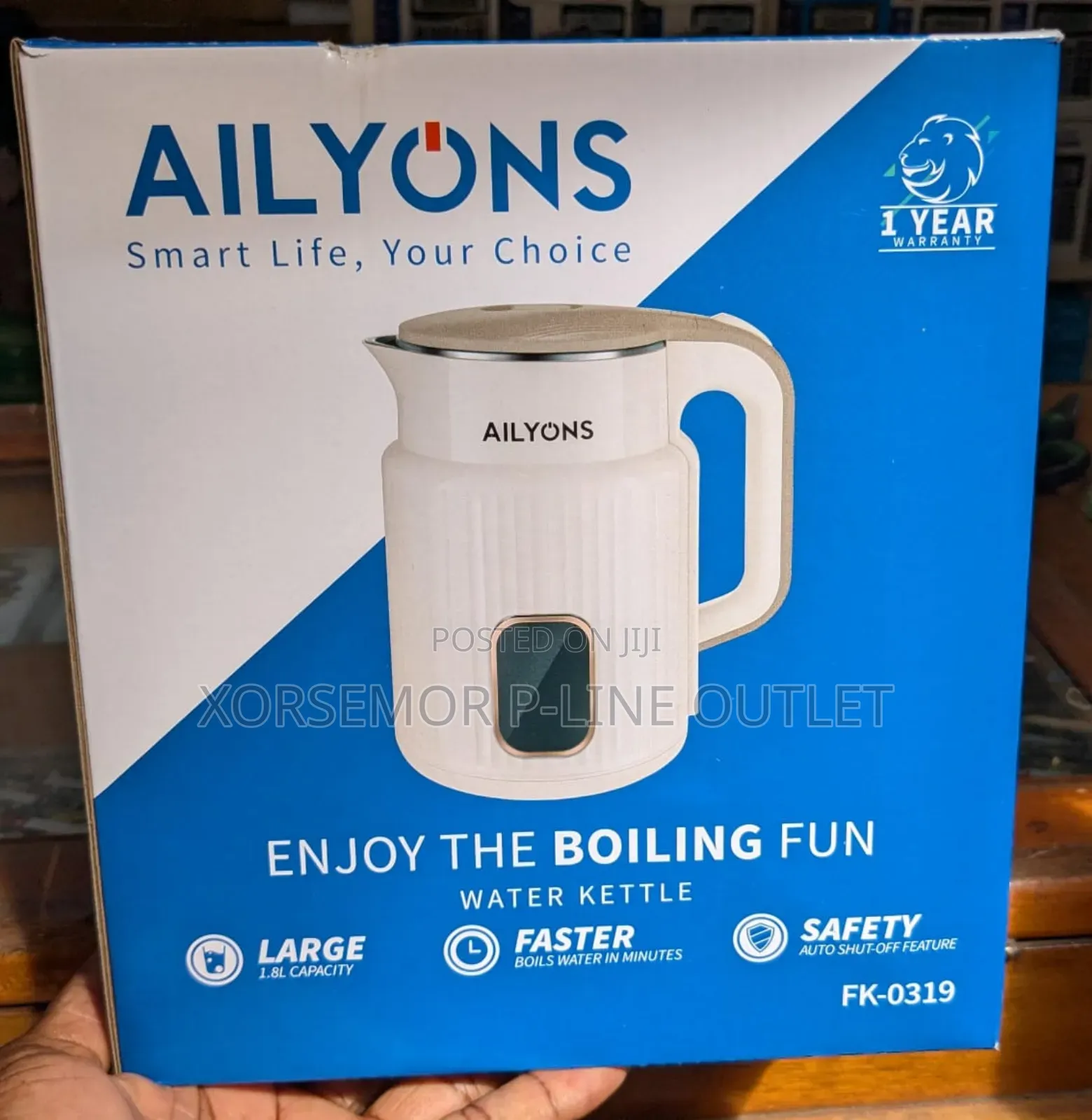 Ailyons 1.8l Kettle