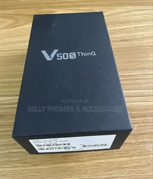 New LG V50S ThinQ 5G 128 GB Black