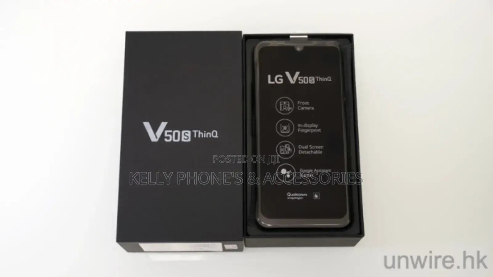 New LG V50S ThinQ 5G 128 GB Black
