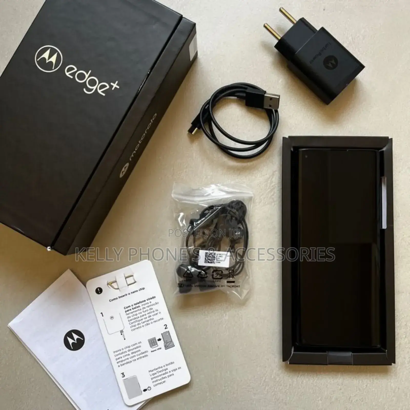 New Motorola Edge Plus 512 GB Black