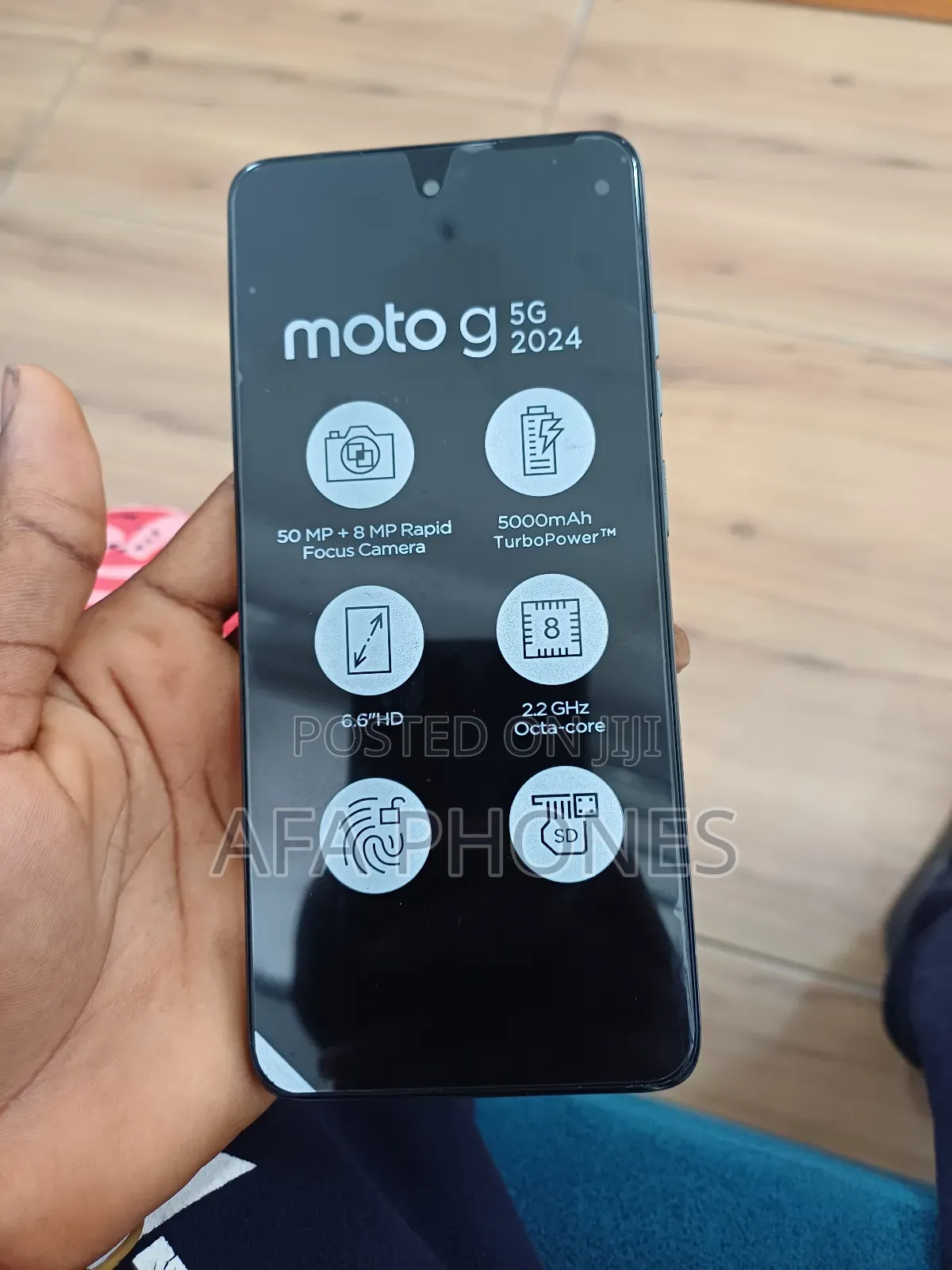 New Motorola Moto G 5G 128 GB Blue