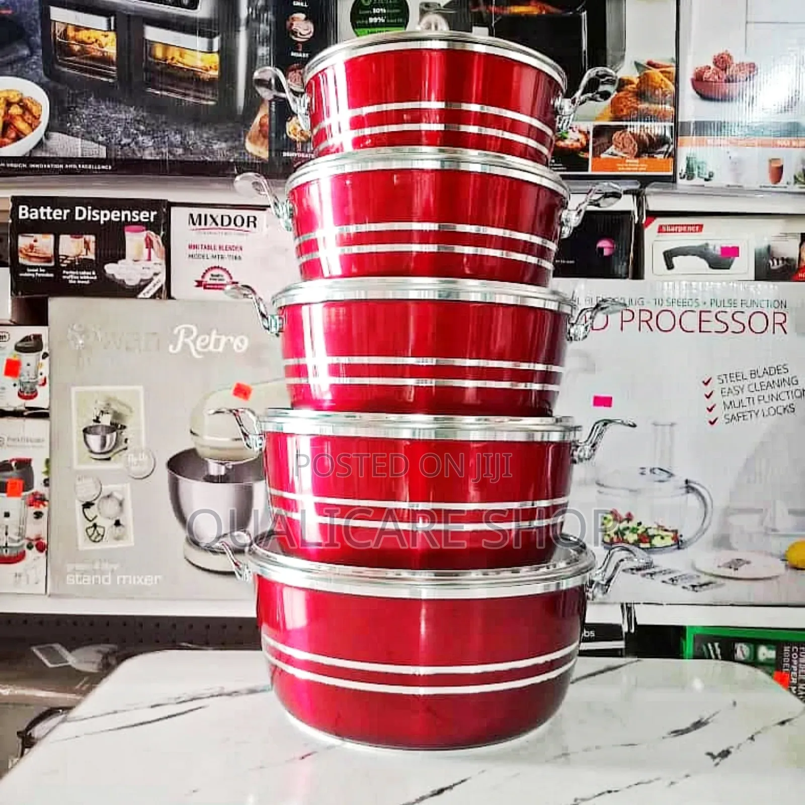 Cookware Set of 10 - Aluminum Royalife