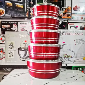 Cookware Set of 10 - Aluminum Royalife