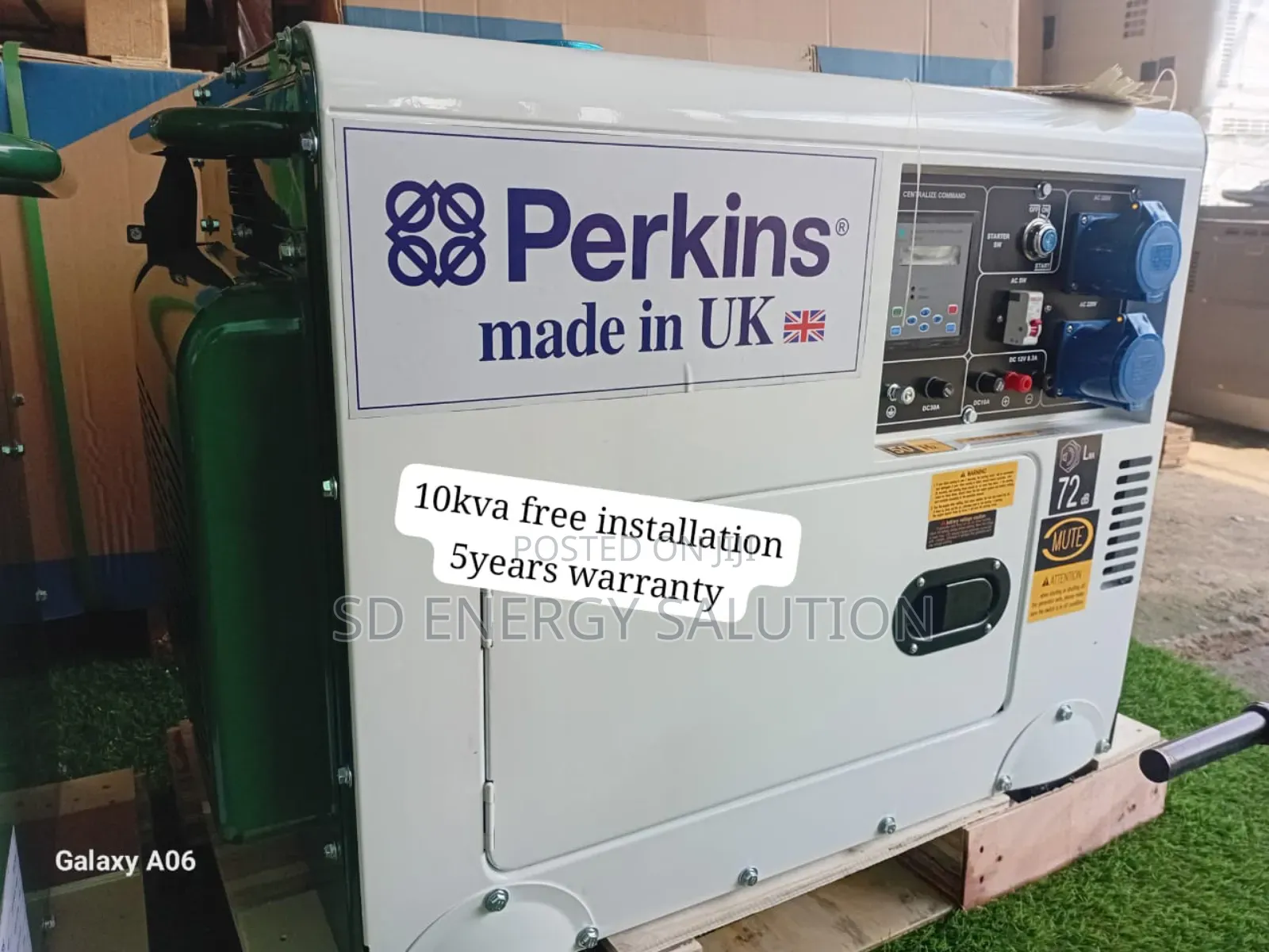 Powerful Performance Perkins 10kva 13000watts Diesel Silent