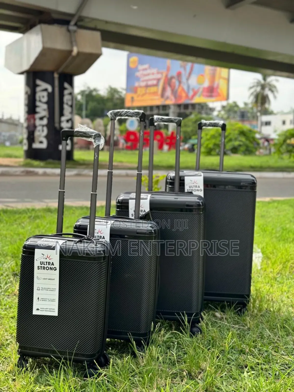 High-Quality Ultra Strong Trolling Luggage at Nakem Ent