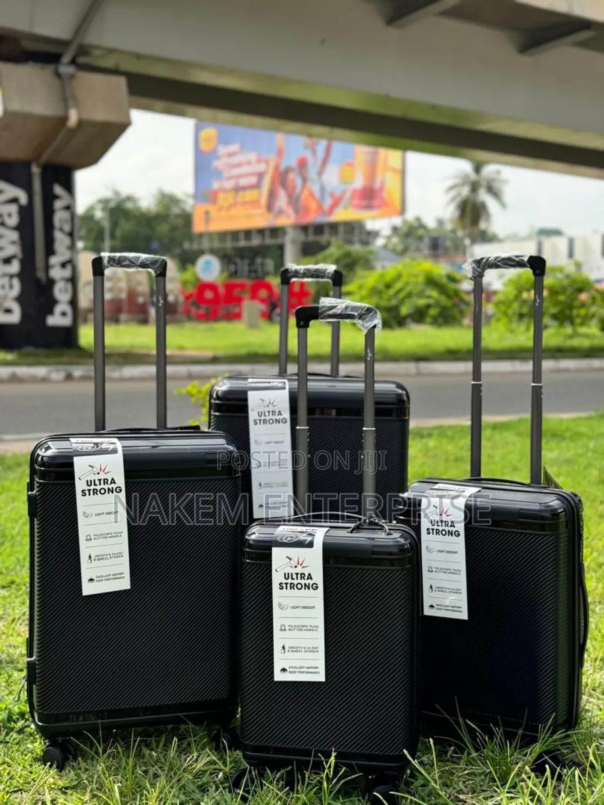 High-Quality Ultra Strong Trolling Luggage at Nakem Ent