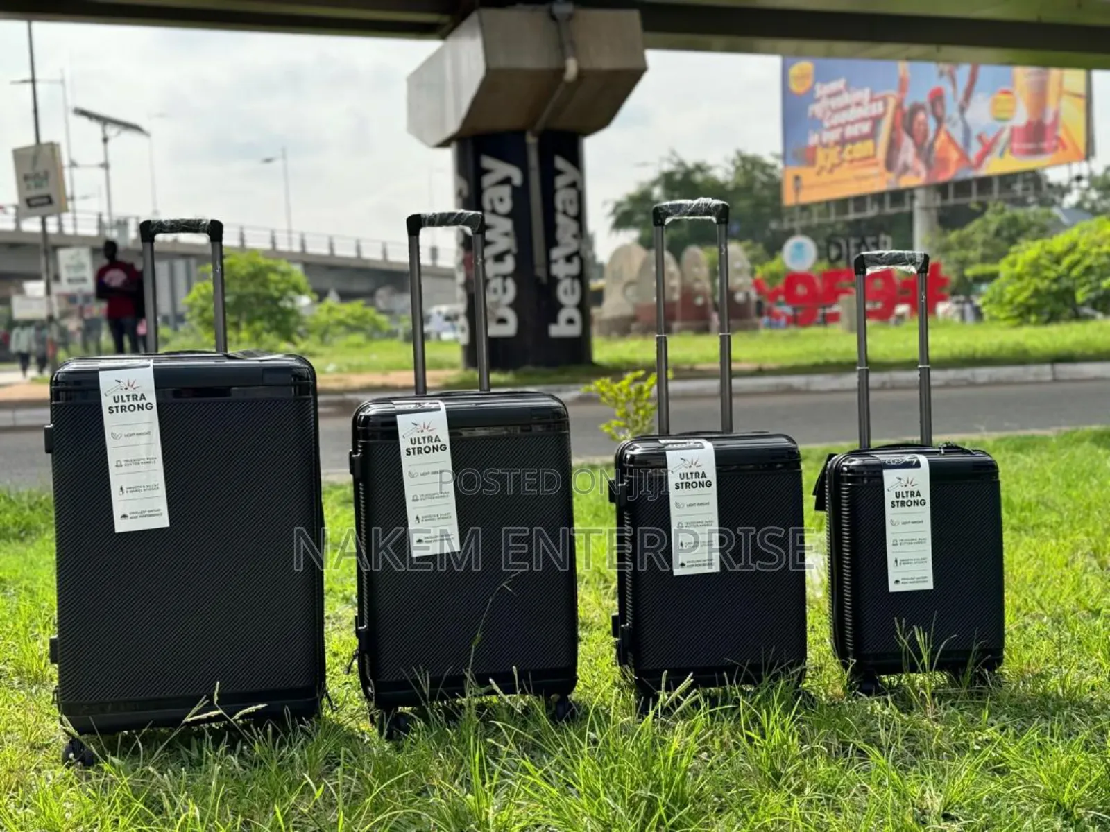 High-Quality Ultra Strong Trolling Luggage at Nakem Ent