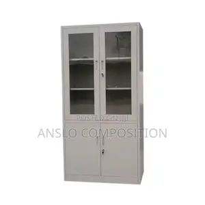 Executive Half Glass Cabinet