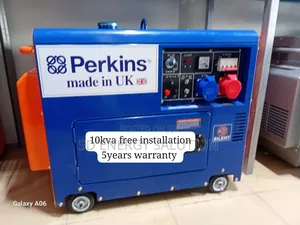 All Day Energy Perkins 10kva Diesel 13000watts Diesel