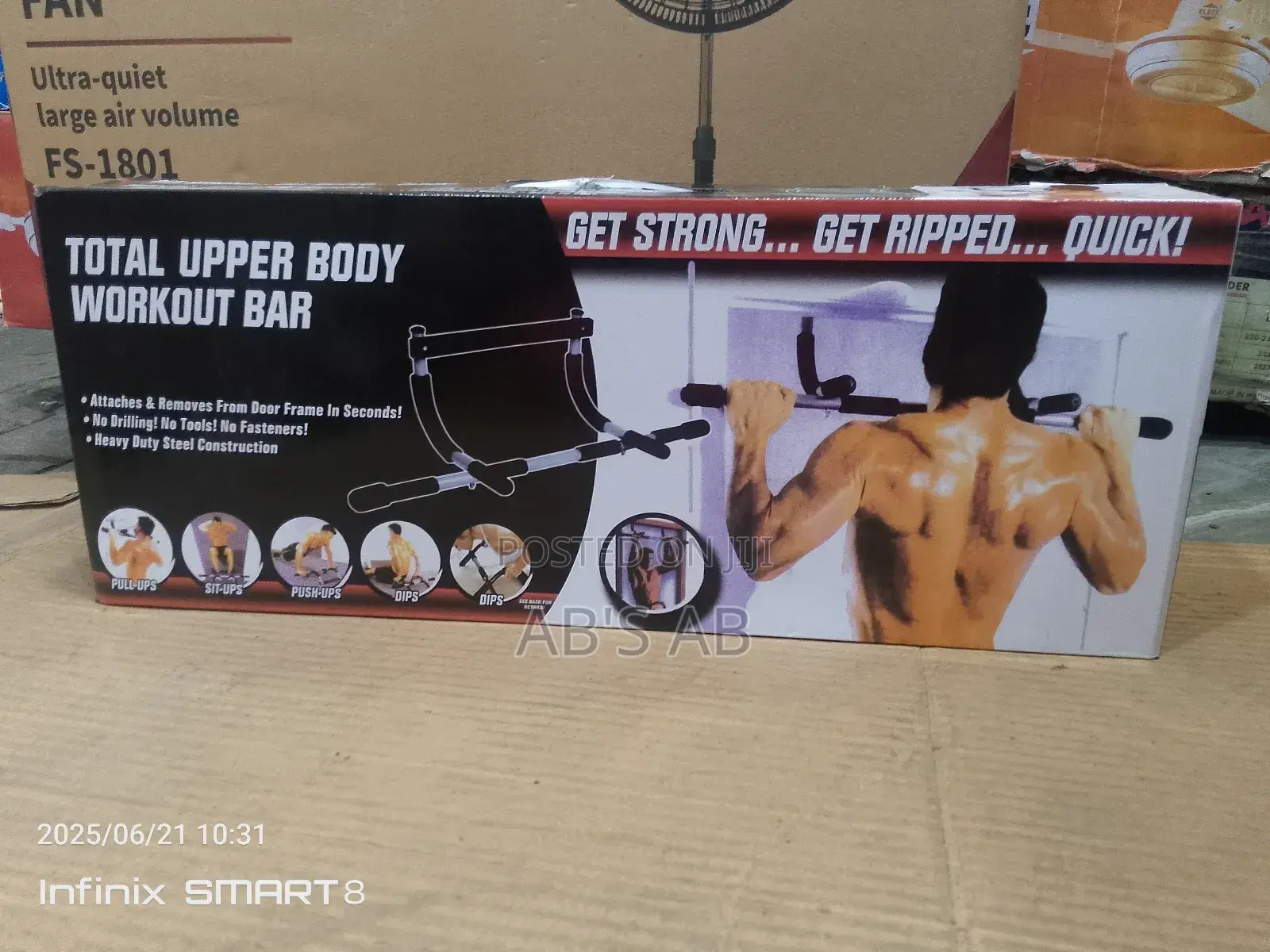 Fitness Set Up Bar