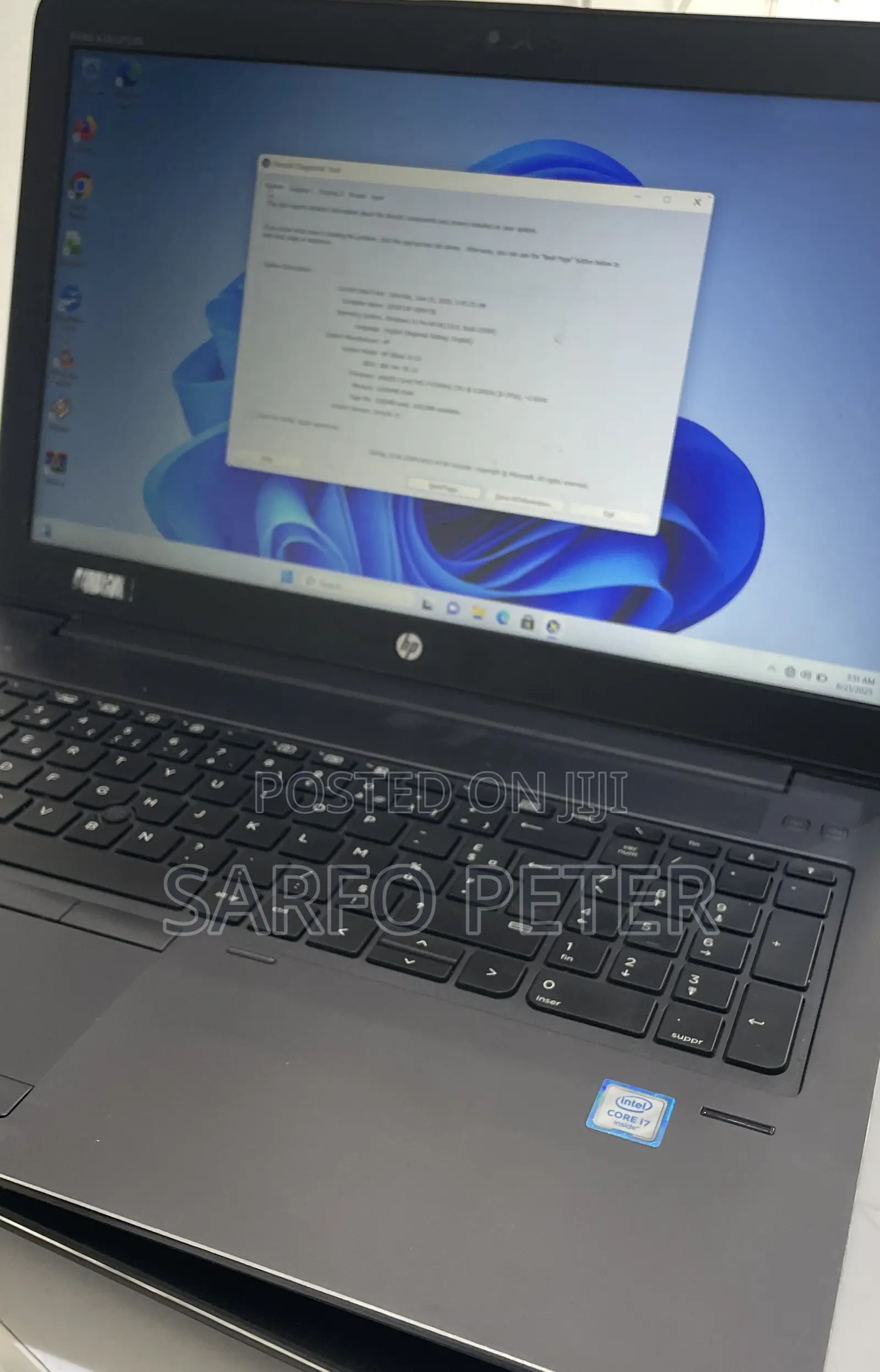 Laptop HP ZBook 15 G3 16GB Intel Core I7 HDD+SSD 256GB