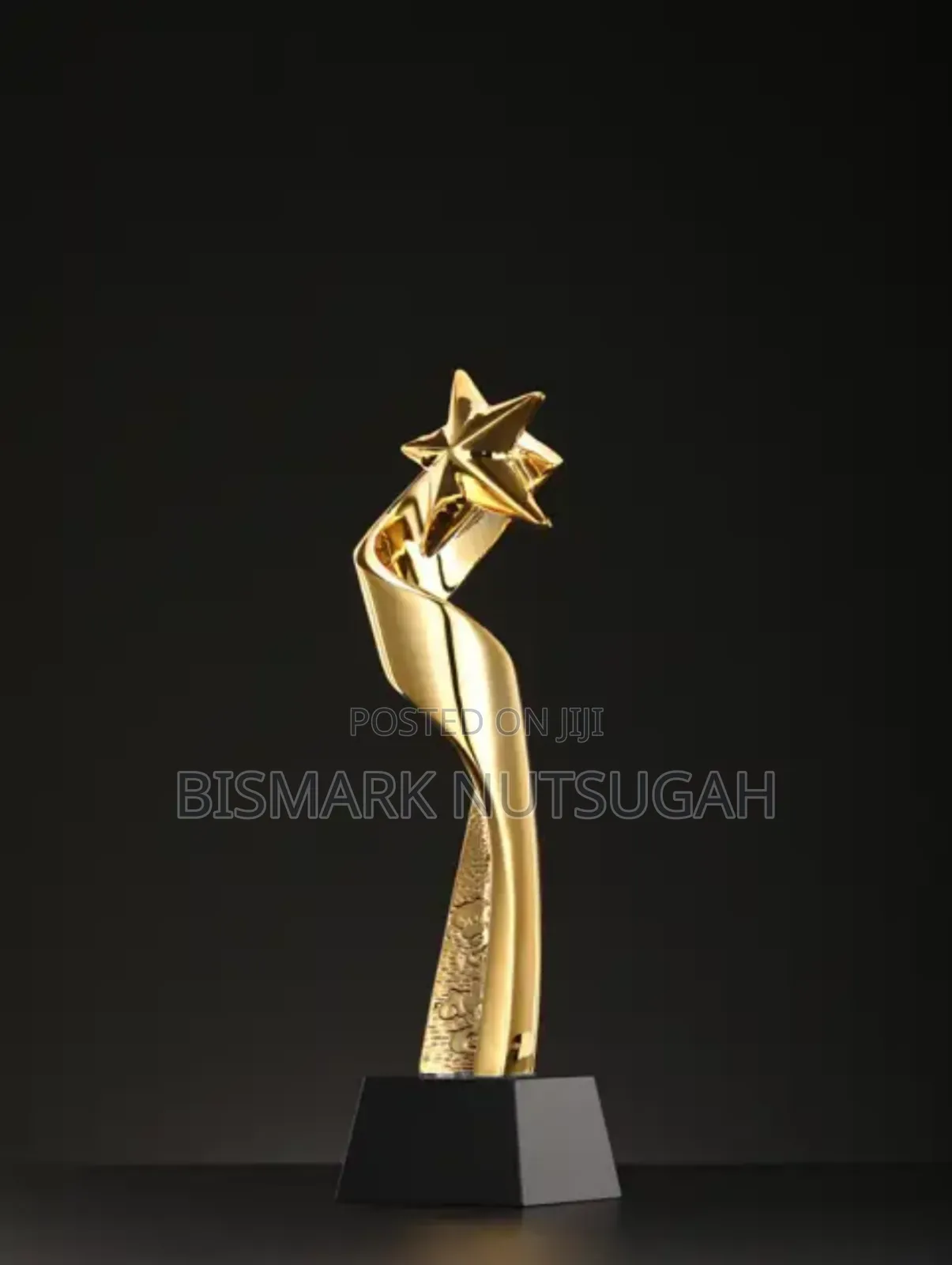 Award Crystal Glass Plaque Trophy