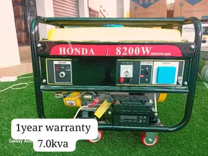 High Performance 7.0kva Petrol Generator
