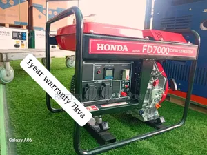 Excellent Rating 7.0kva Diesel Generator