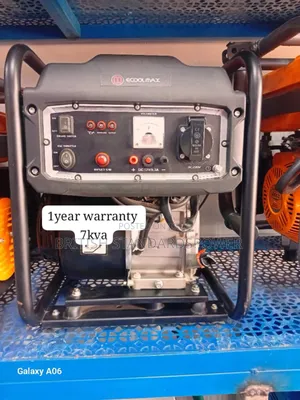 Frugal Fuel Use 7.0kva Petrol Generator