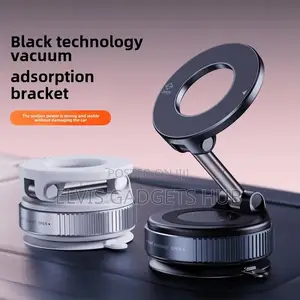 Vacuum Suction Magnetic Phone Holder