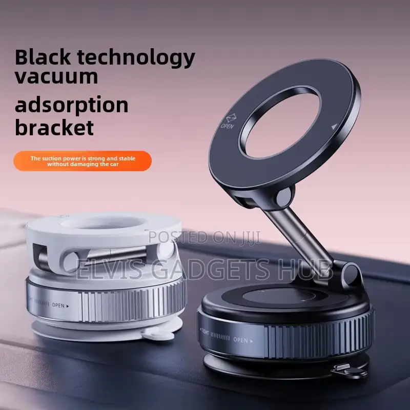 Vacuum Suction Magnetic Phone Holder