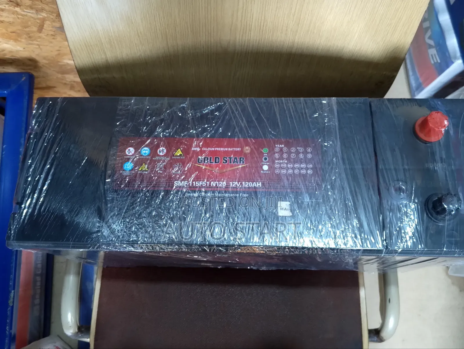 Car Battery 120ah/21 Plate + Free Delivery Within Accra