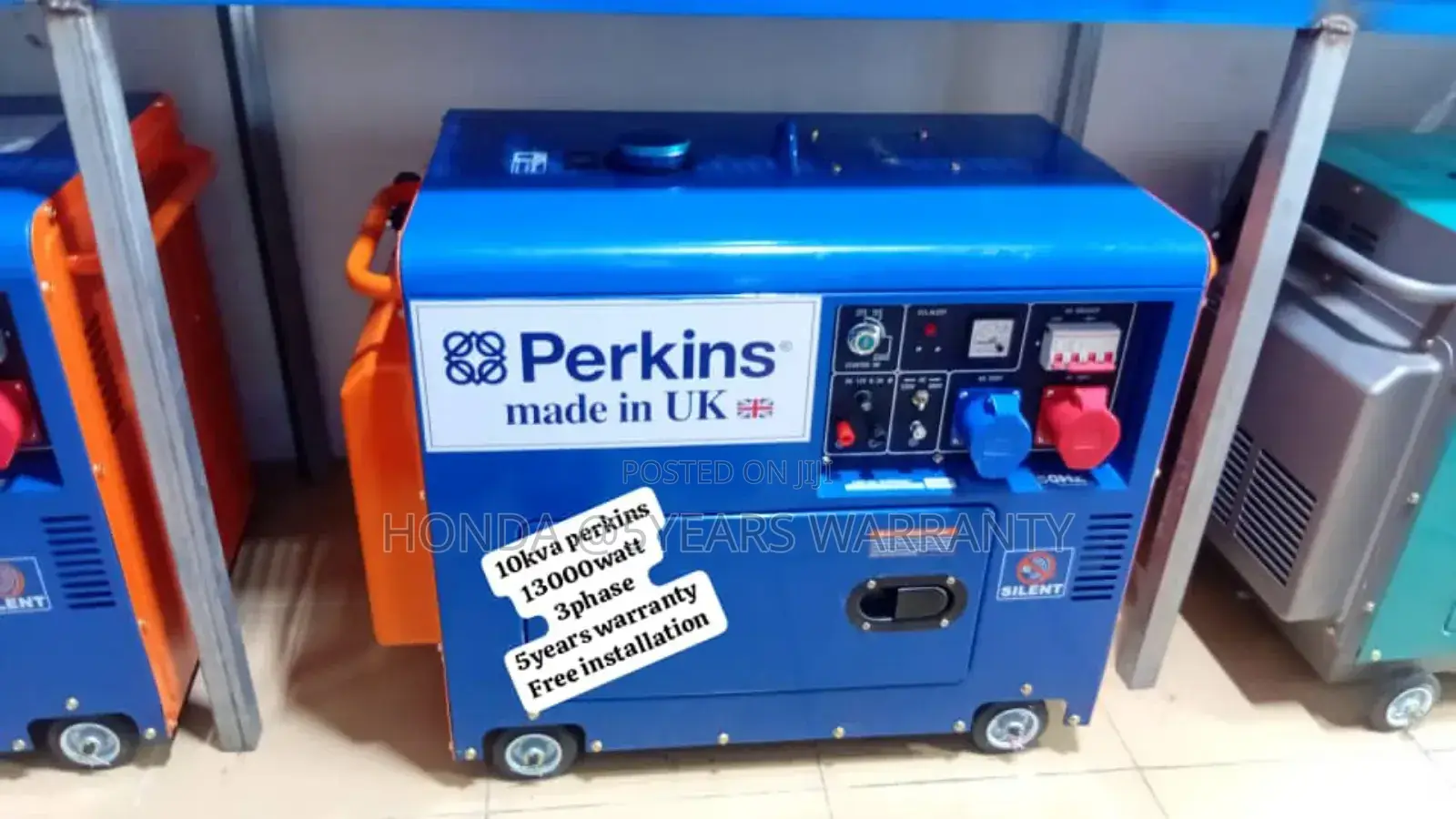 Energetic 3phase Perkins 10kva Generator 13000watt 10kva