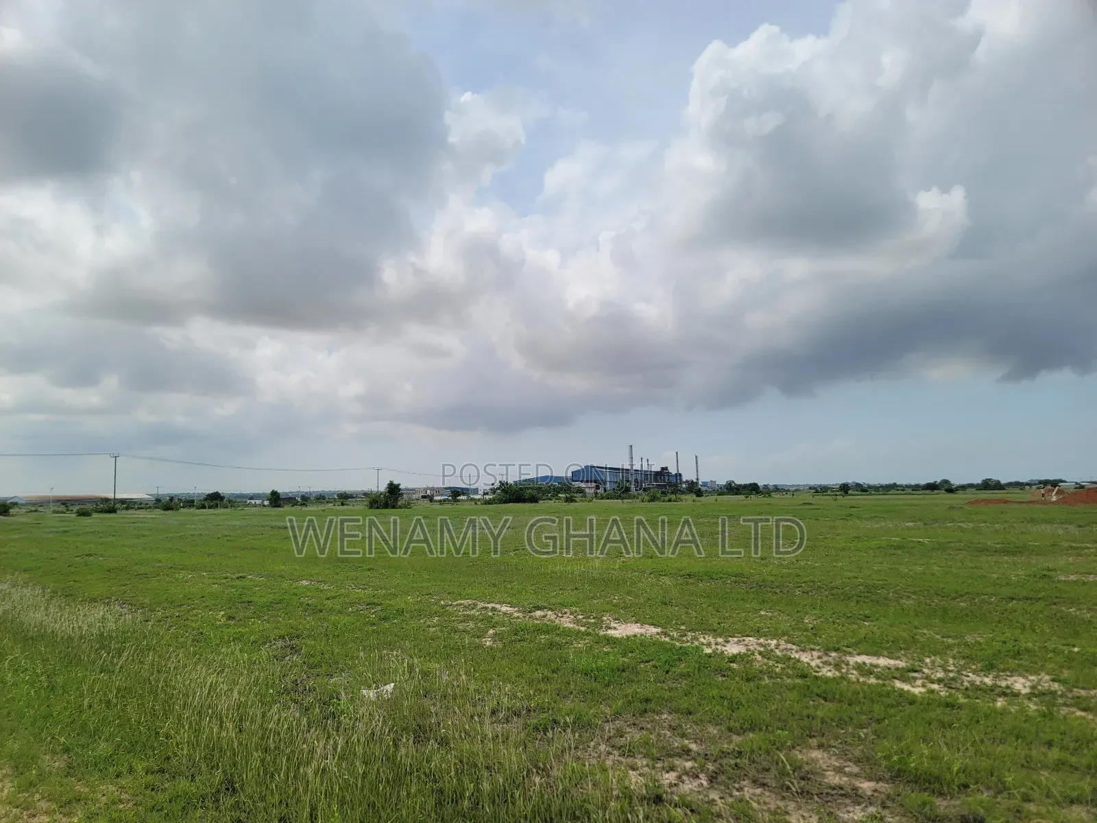 Roadside Land Motorway 10 Minutes After Central University