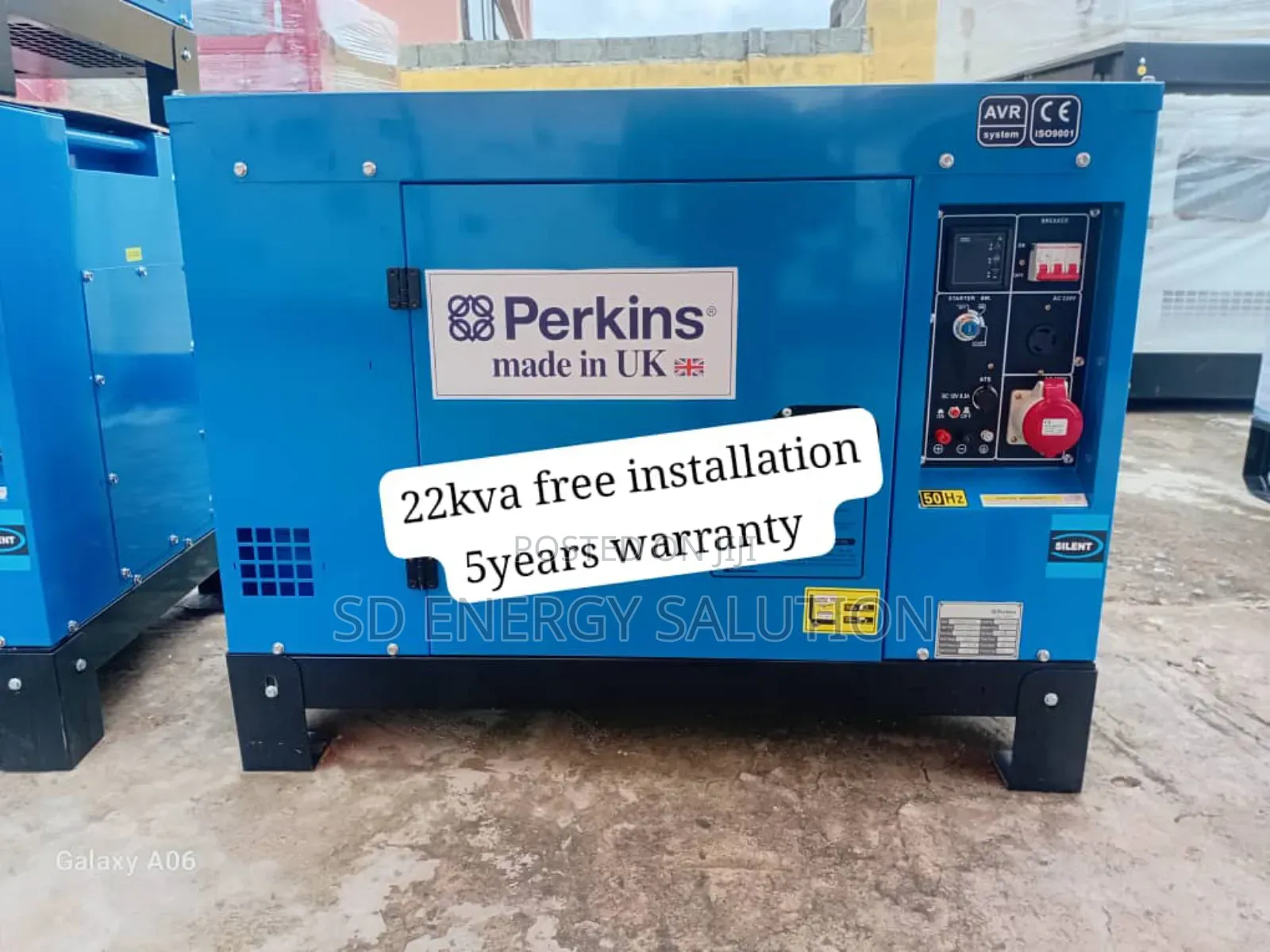 Keeping Families Power Perkins 22kva Diesel Generator 22kva