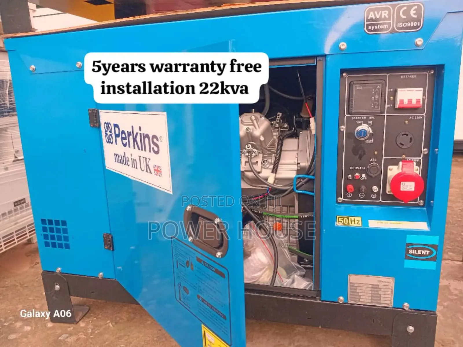 Elite Versatile Ring 22kva Perkins Diesel Generator