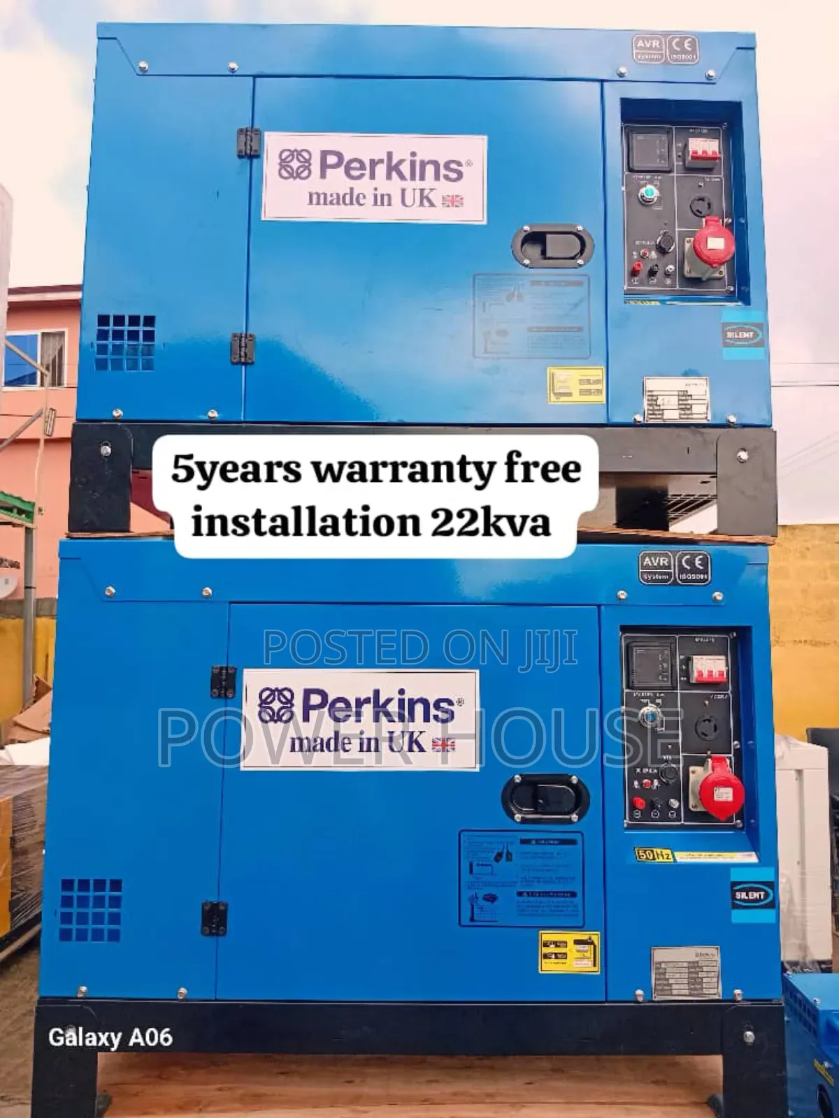 Elite Helic Perkins 22kva Diesel Generator Perkins 22kva