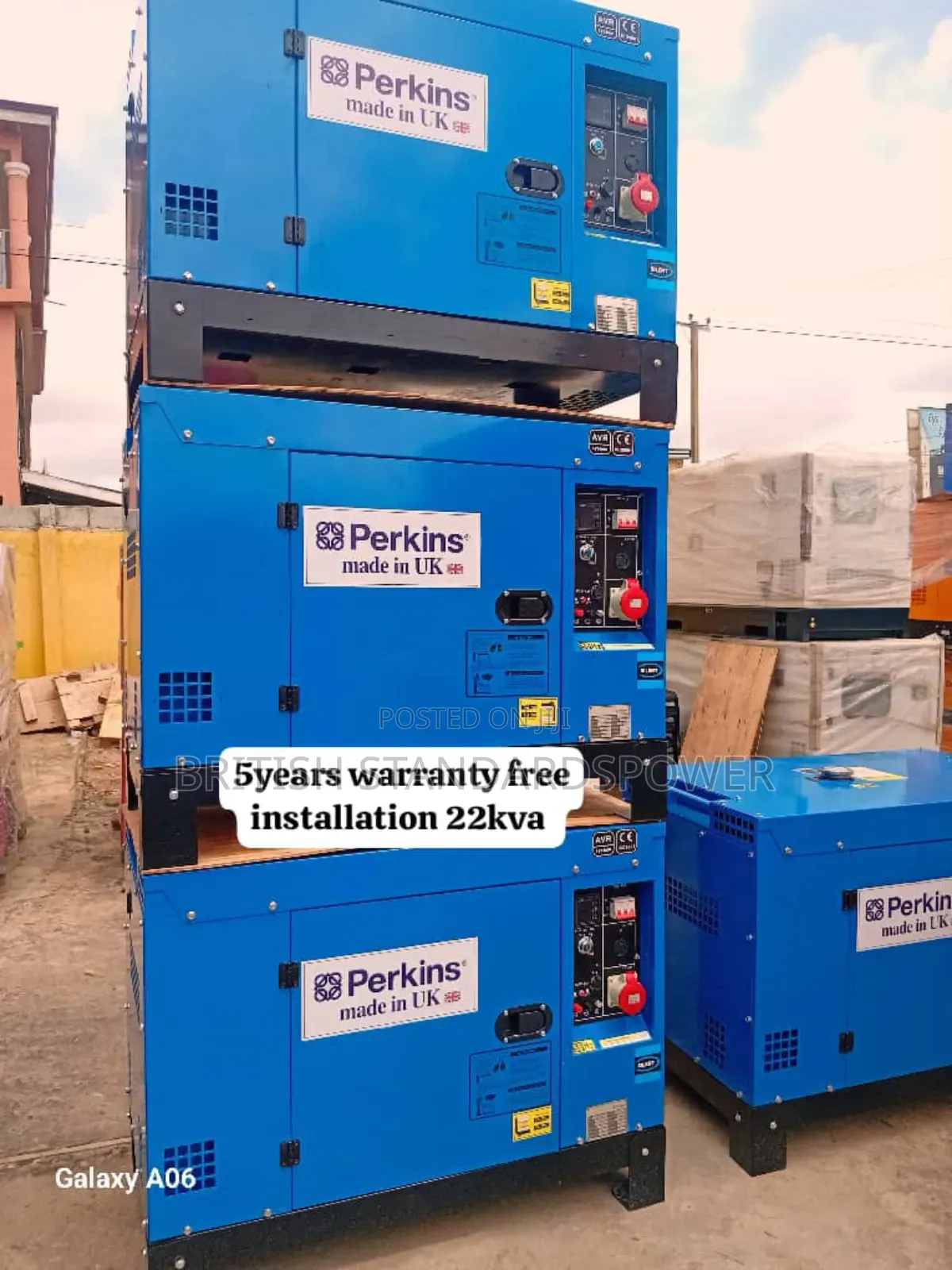 Zero Emission Energy 22kva Silent Diesel Generator
