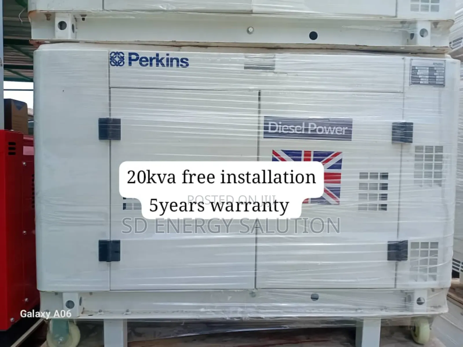 Power That Wins Perkins 10kva Diesel 13000watts Diesel