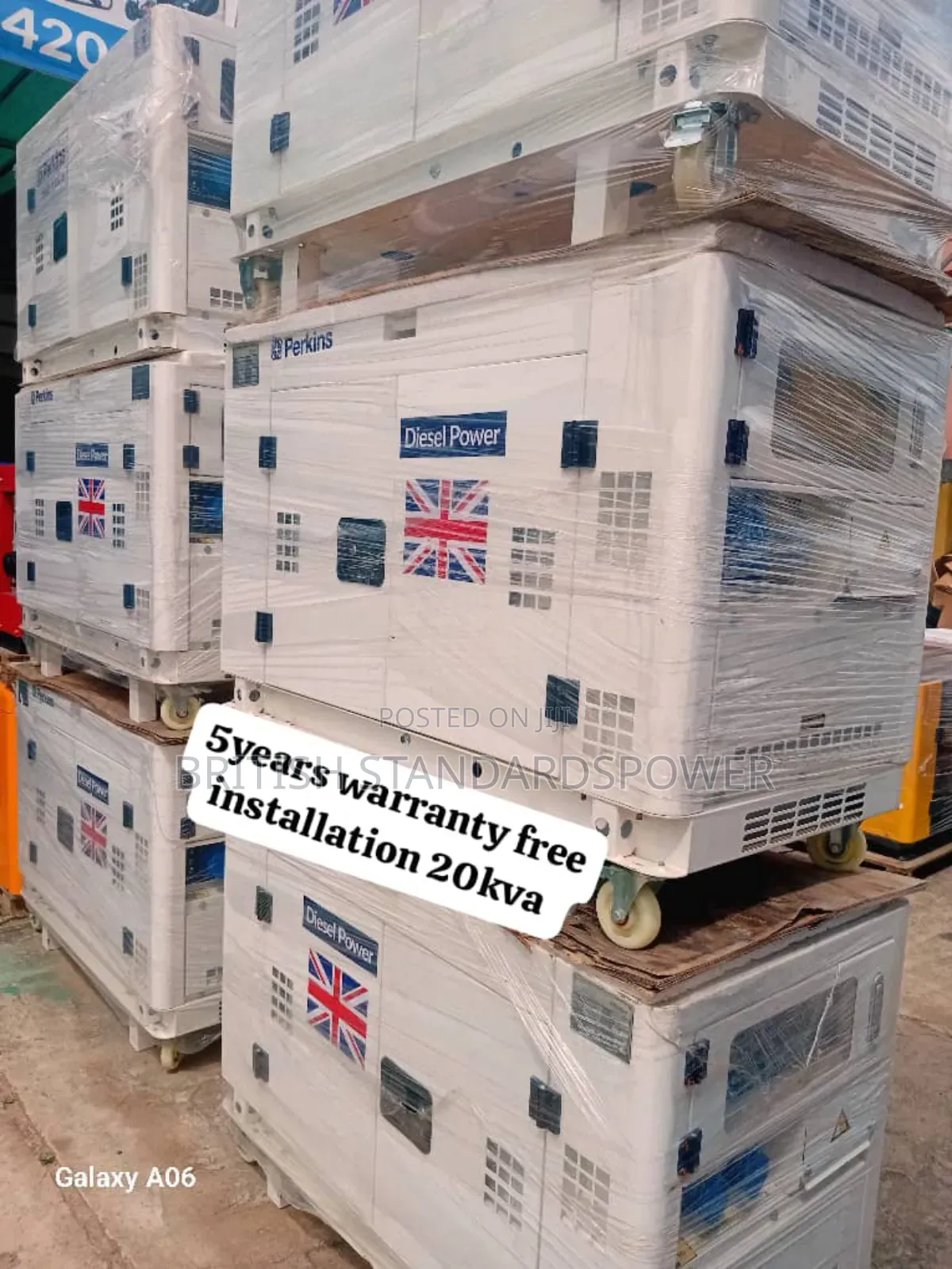 Thrifty Fuel Efficient 20kva Silent Diesel Generator