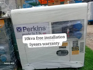 Tap Start Power Up Perkins 10kva Diesel 13000watts Diesel