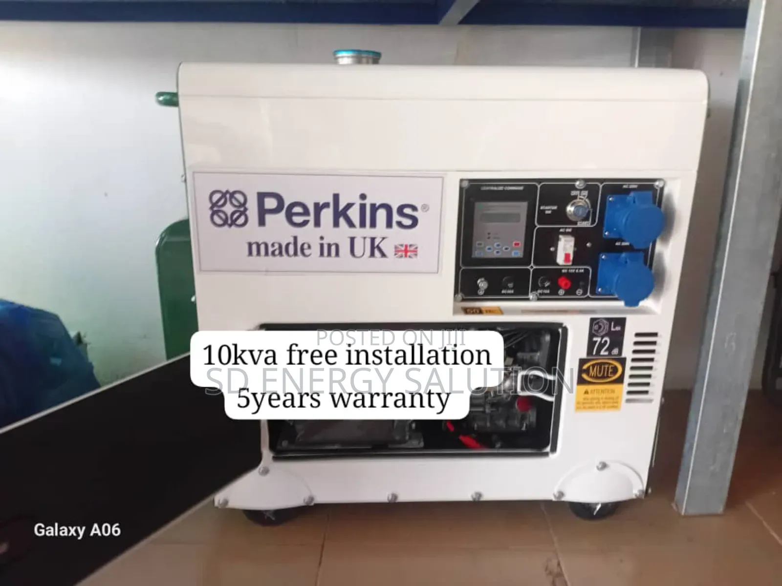 Generator With Brain Perkins 10kva 13000watts Diesel Perkins