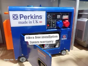 Built for Heavy Duty Use 10kva 13000wats Silent Diesel 10kva