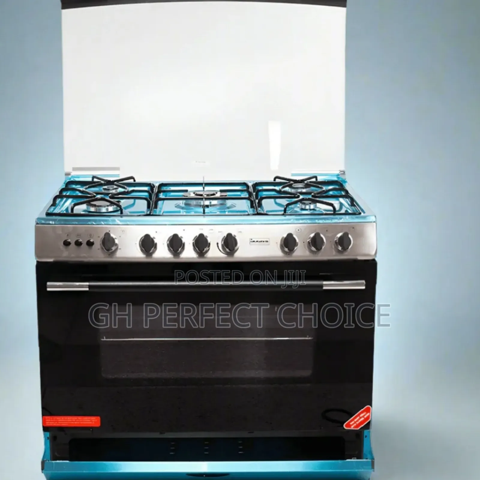 90x60 Nasco Gas Cooka With 5 Burners & Built-in Oven & Grill