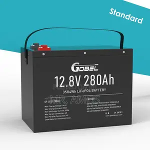 Photo - Galaxy 12.8v/280ah Solar Backup Life-Po Plastic Battery