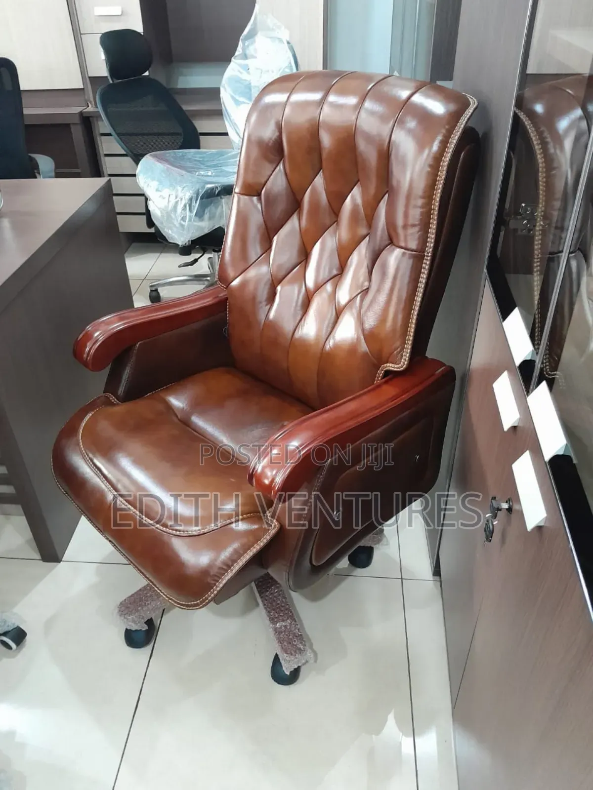 Brown Mangers' Chair