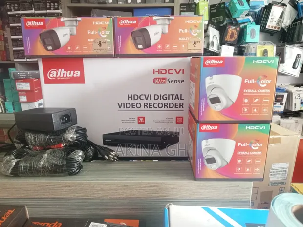 Dahua 4ch Full Color With Audio CCTV Kit 2