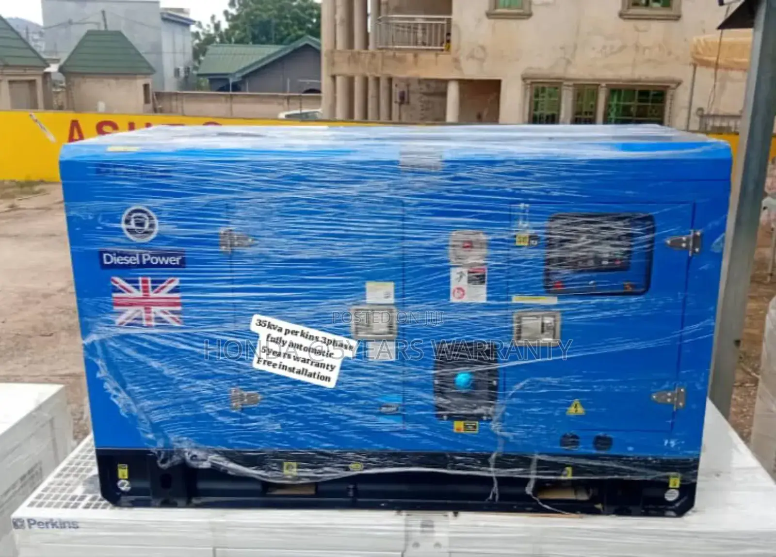 Approved and Tested Perkins 35kva 3phase Generator Fully Ats