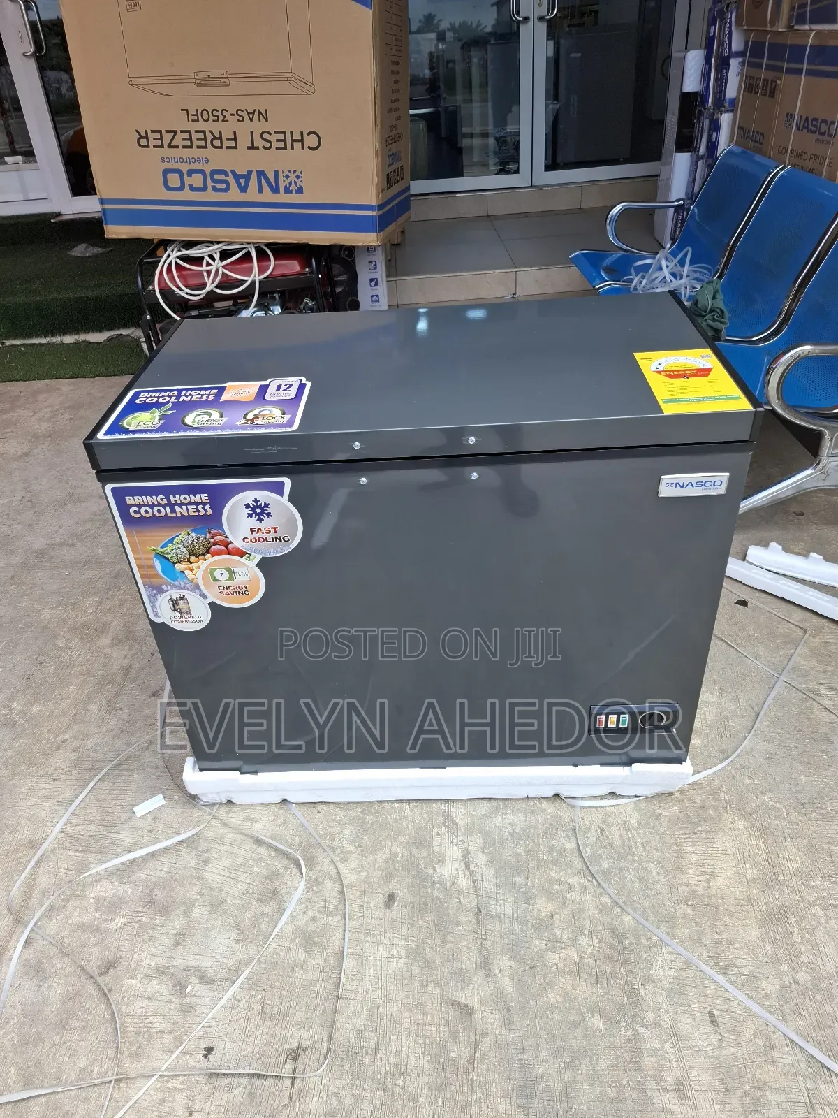 Energy Saving Nasco Chest Freezer 250 Litres Available