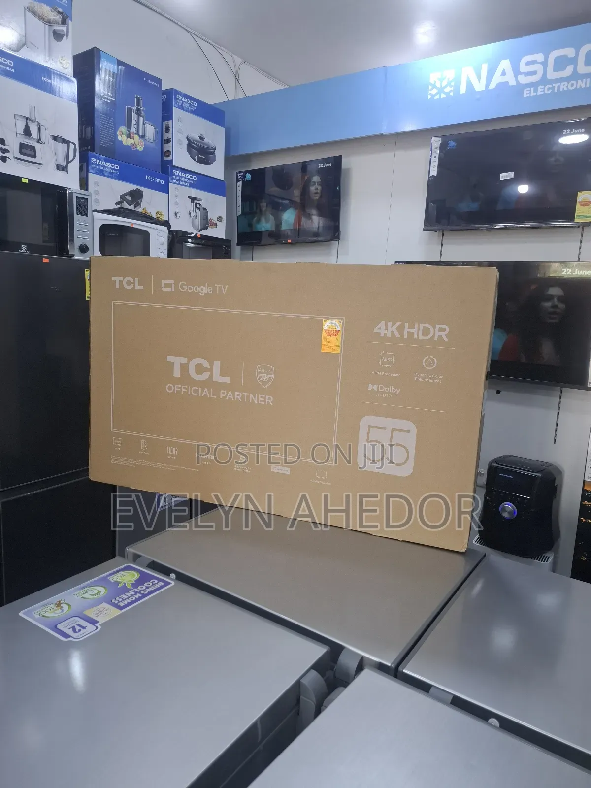 TCL Google Tv Smart Uhd With Good Quality Picture for Sal