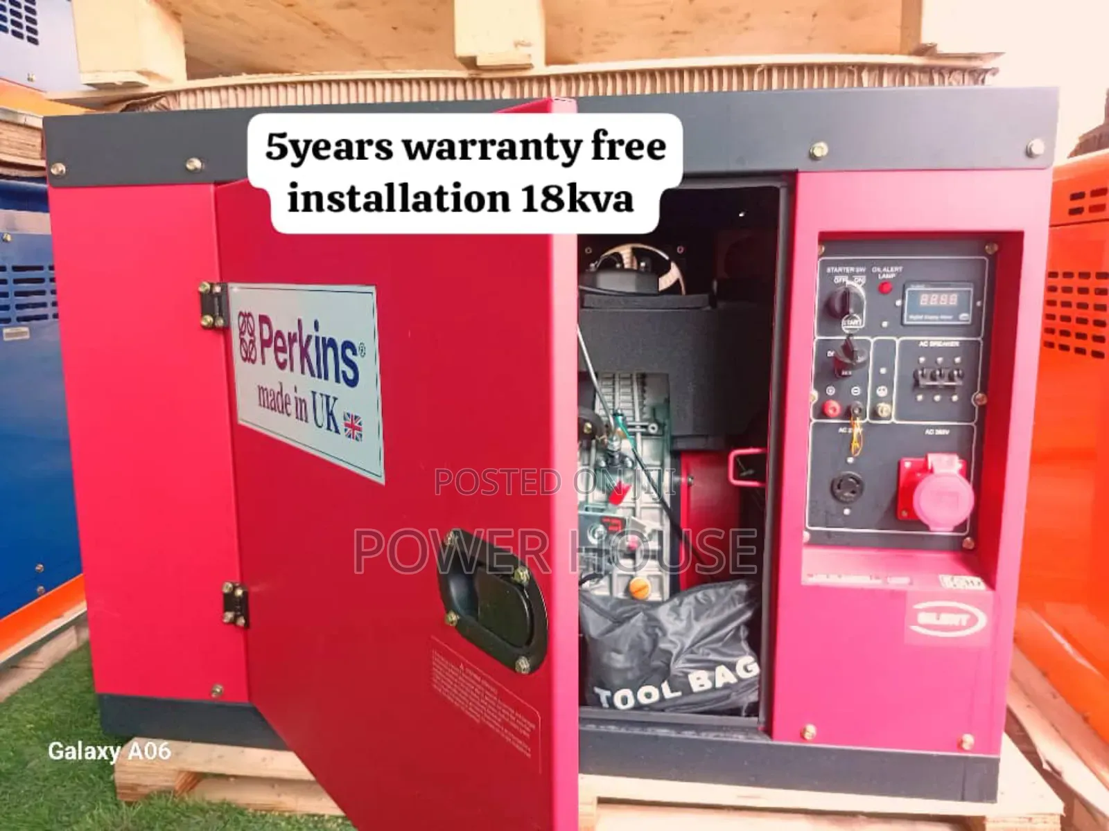 Elite Quantum Unit 18kva Diesel Generator 18kva Perkins