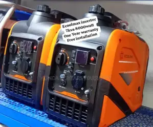 Save Fuel Ecoolmax Inverter Generator 7kva 8000watt Petrol
