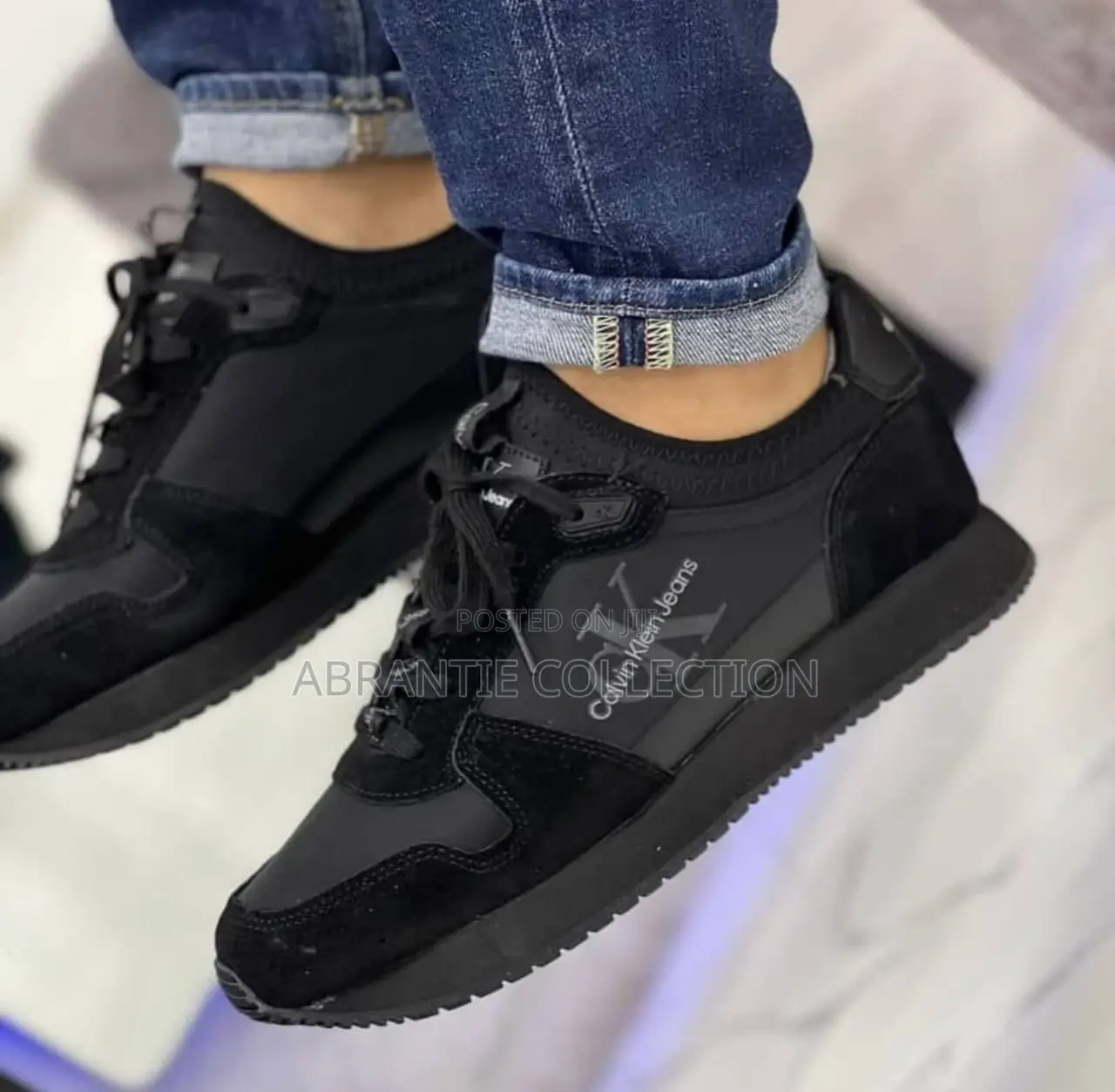 Authentic Calvin Klein Black Sneaker